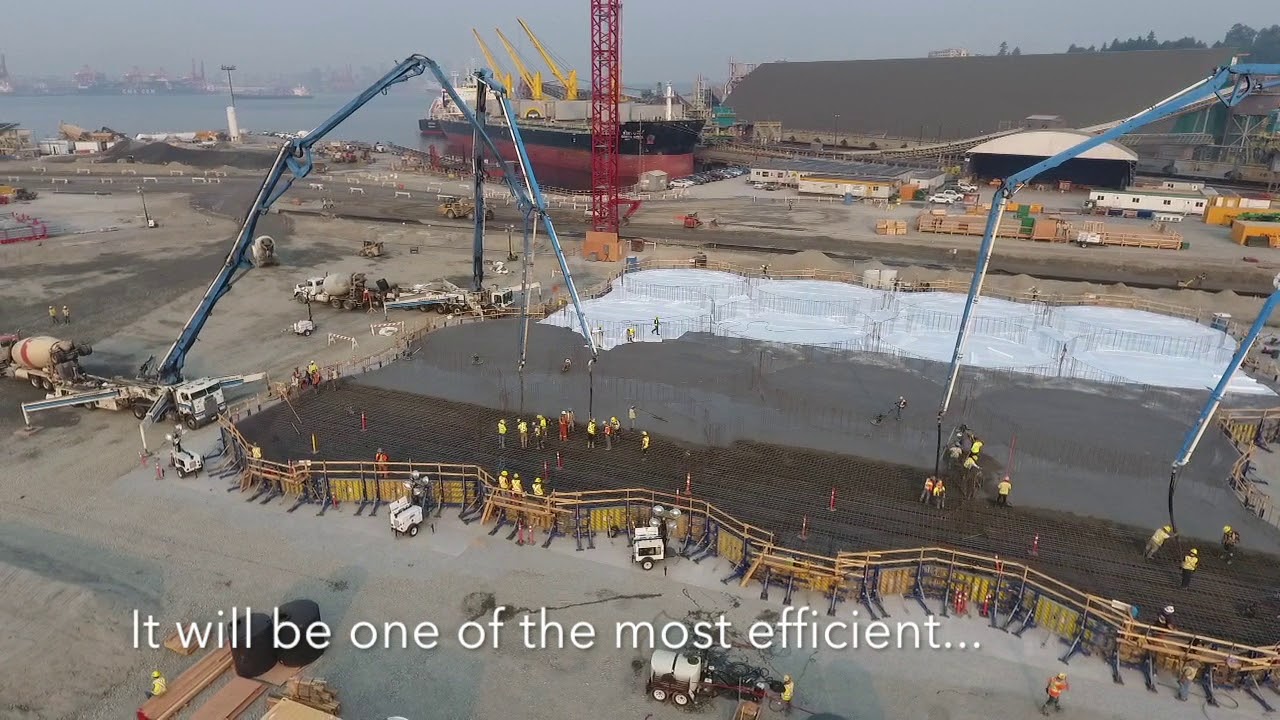 G3 Terminal Vancouver construction update Aug 2017
