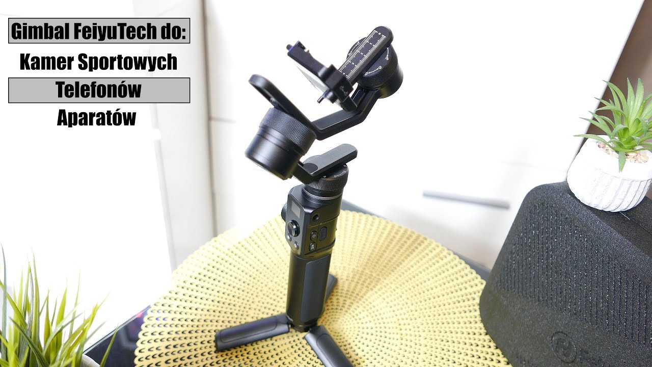 FeiyuTech G6 Max 🕹 Gimbal do kamery, telefonu i kamer sportowych / Recenzja 4K