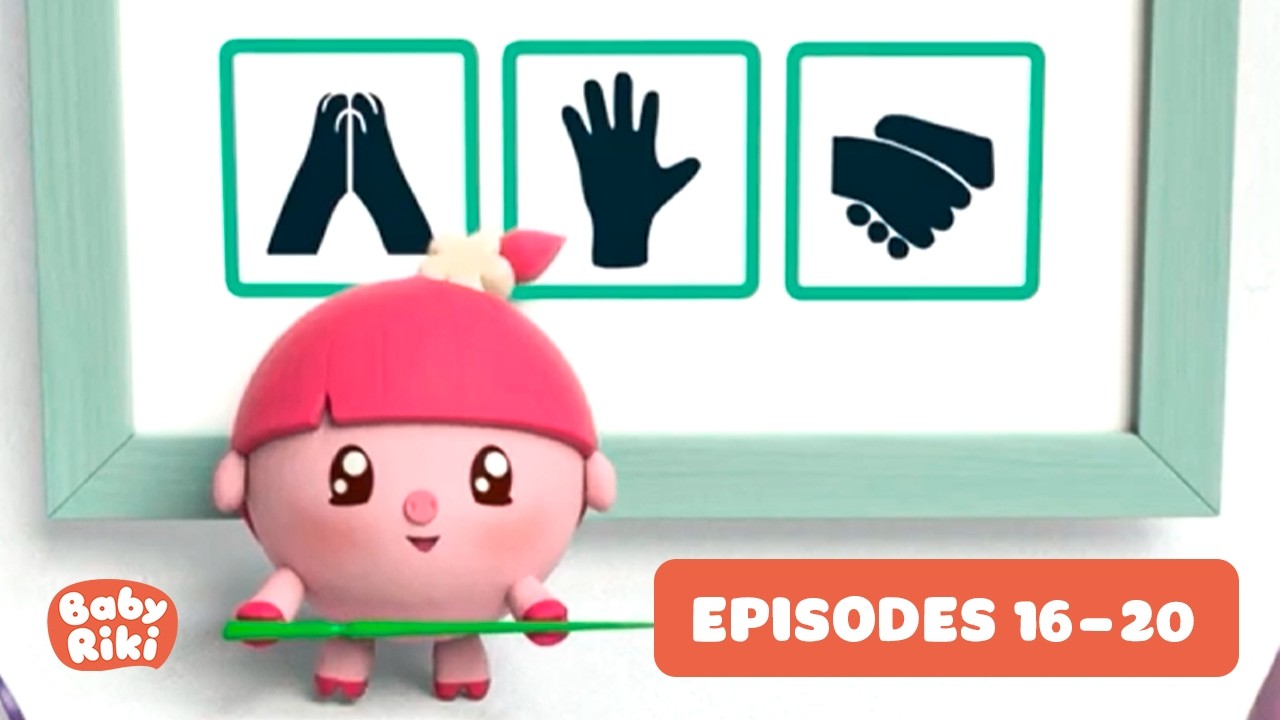 Collection of 16–20 episodes | BabyRiki | Cartoons for Kids
