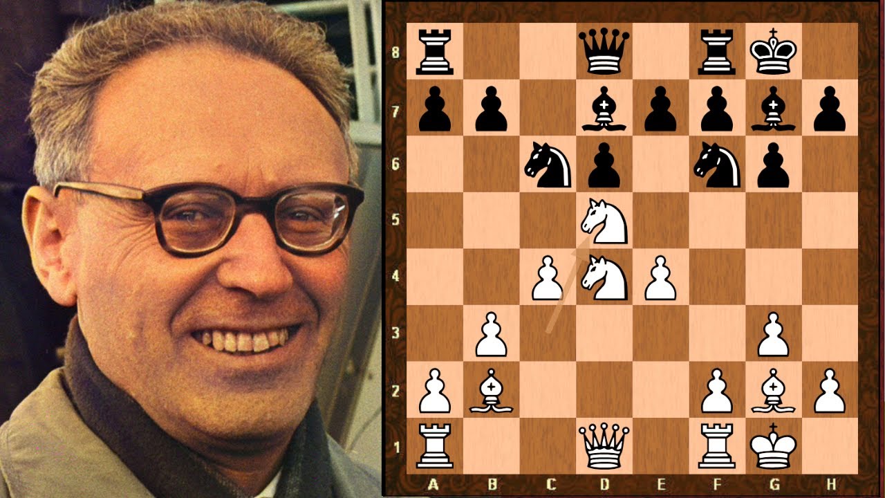 У него не было ни единого шанса — Ботвинник разнес эту позицию, как бульдозер
