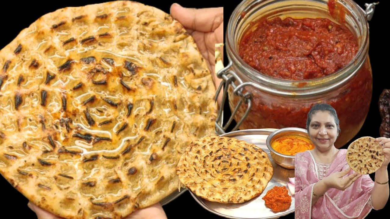 ये रोज बनाऊं ना, तो हस्बेंड रोज खा लेंगे | 🤣| Rajasthani Lahsun Chutney & Khoba Roti