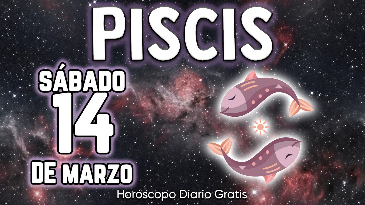 🛐LLEGÓ EL GRAN MOMENTO! DIOS TE PREMIA😇🎁 piscis ♓ Horóscopo diario 14 DE MARZO 2026 🔮 horóscopo #new
