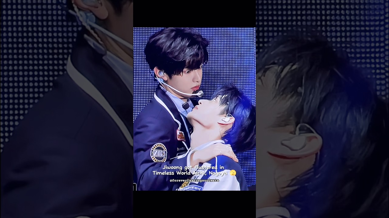 Jiwoong with members the reaction🫠❤️&zwj;🔥 Hao&rsquo;s reaction😂#zerobaseone #reaccion #shorts #kpop #fyp