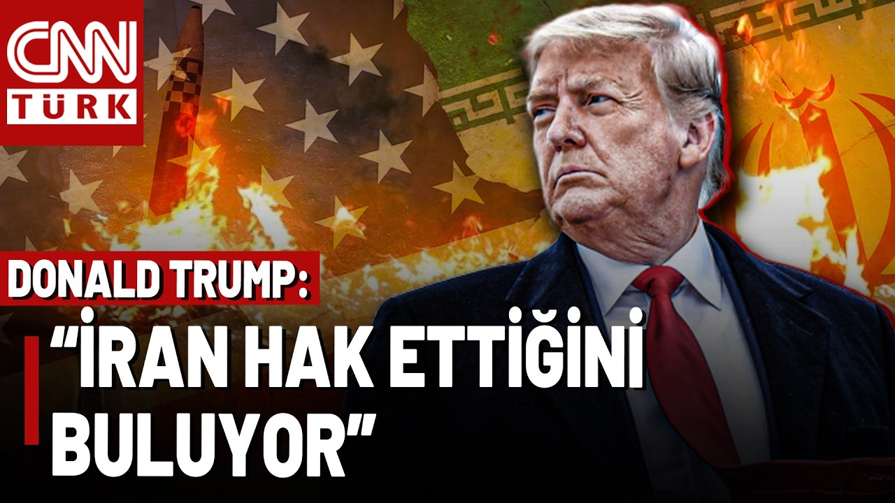 SON DAKİKA🚨Trump'tan Savaş Su&ccedil;u İtirafı Gibi A&ccedil;ıklamalar: 