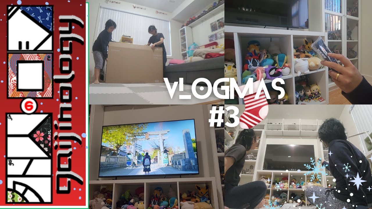 *Is our New 55" SAMSUNG TV already broken? 📺📦| Gaijin Vlogmas (#3)