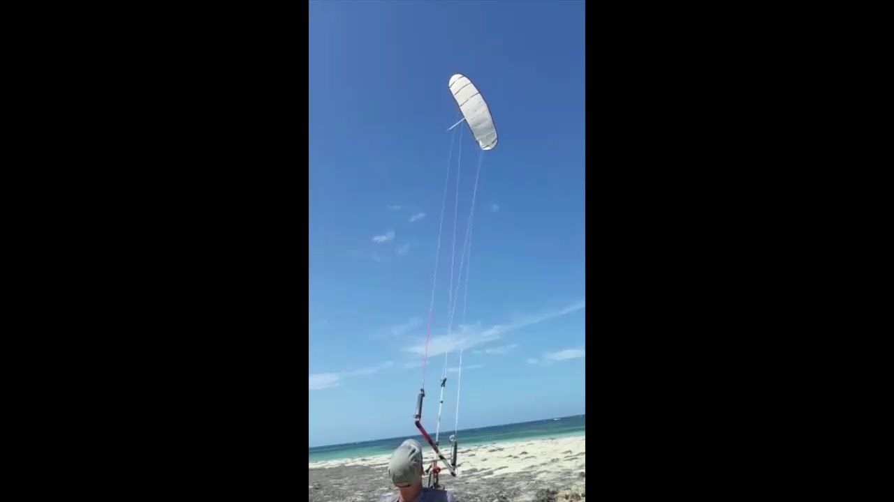 Auto-zenith high performance kite