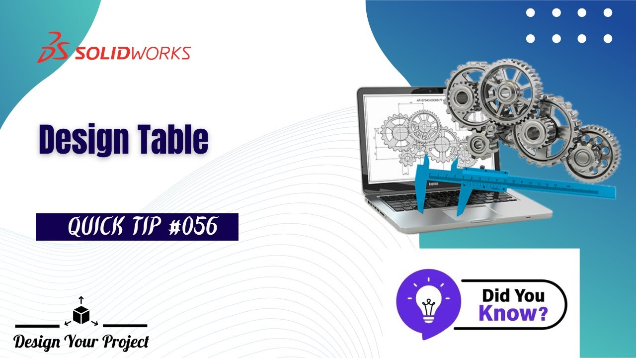 The SolidWorks Trick Most People Don't Know About | Design Table