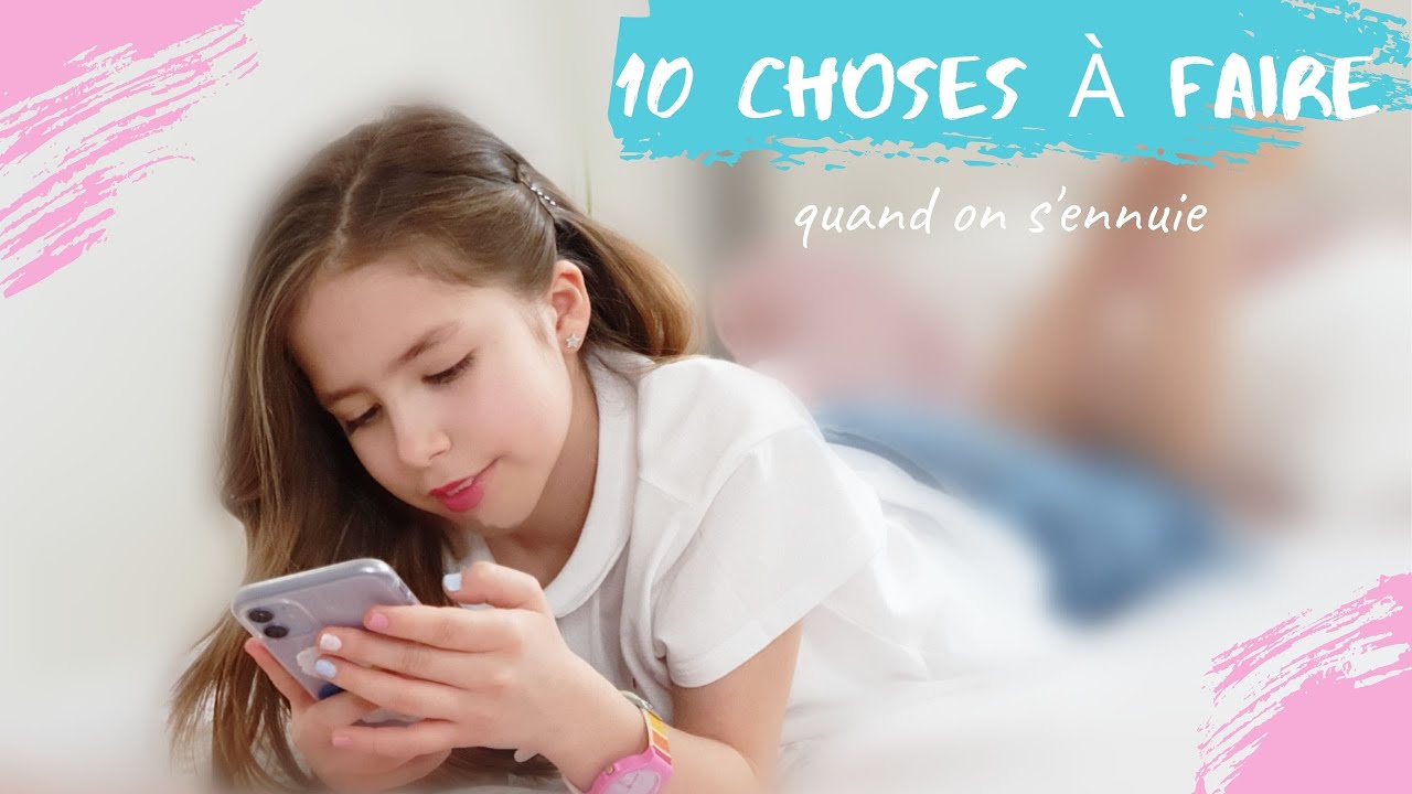 10 choses cool à faire quand on s'ennuie CONFINEMENT 😅🏡// KIARA PARIS 🌷