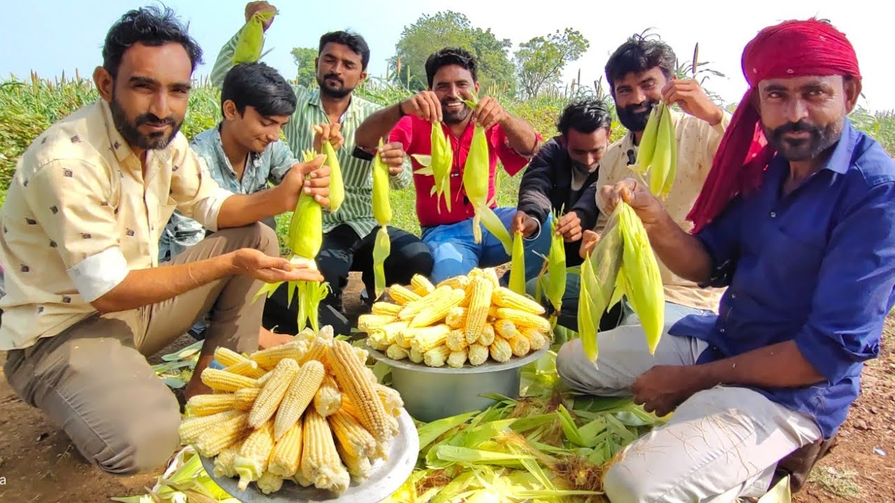 CORN CHIVDA RECIPE | Gamda Ni Rasoi | ડોડા નો ચેવડો ગુજરાતી સ્પેશિયલ  | Kathiyavadi Cooking |