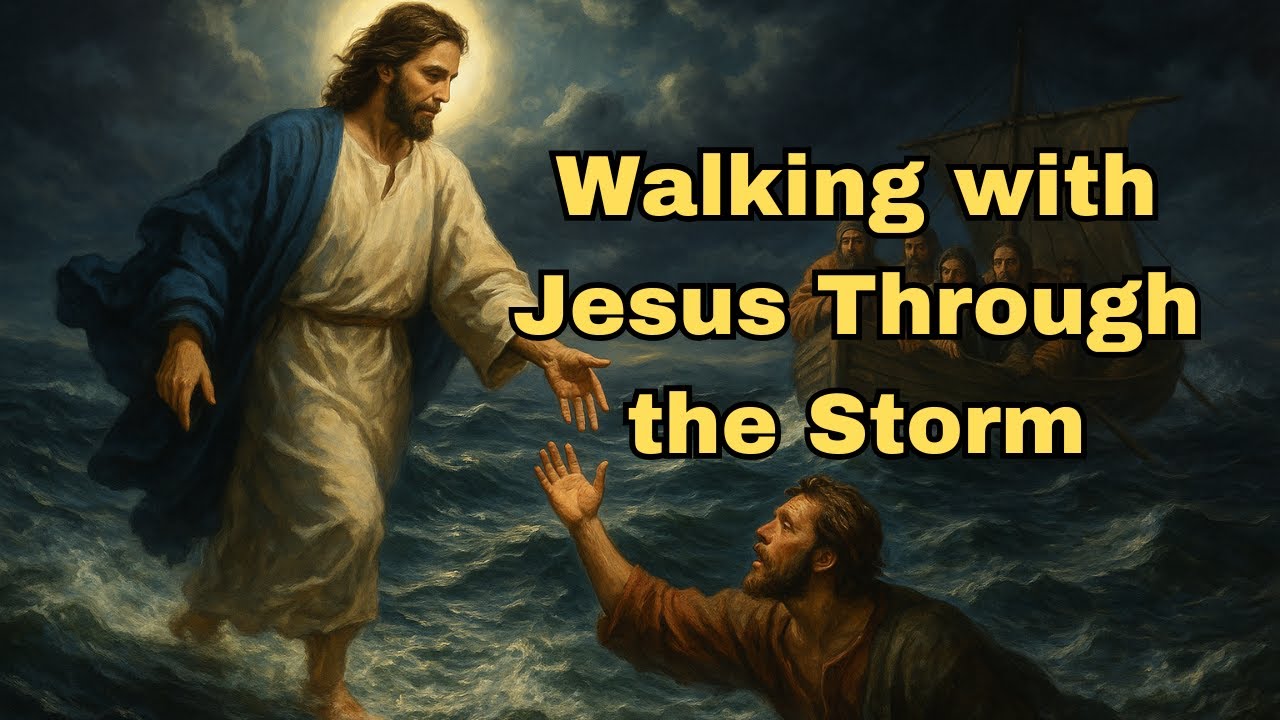 Walking with Jesus Through the Storm | Peter’s Story (Matthew 14:22–33) #biblestories