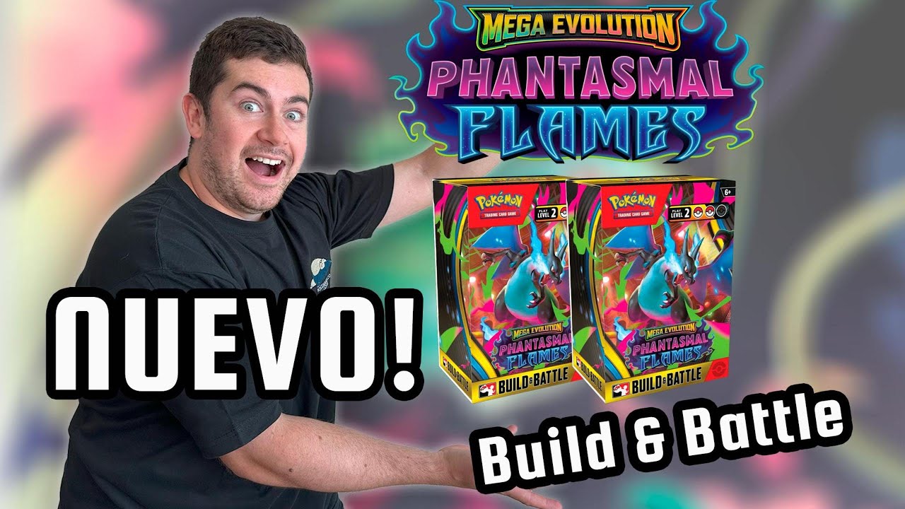 ¡Unboxing Anticipado! Kit y Mazos Prelanzamiento Phantasmal Flames de Pokémon TCG