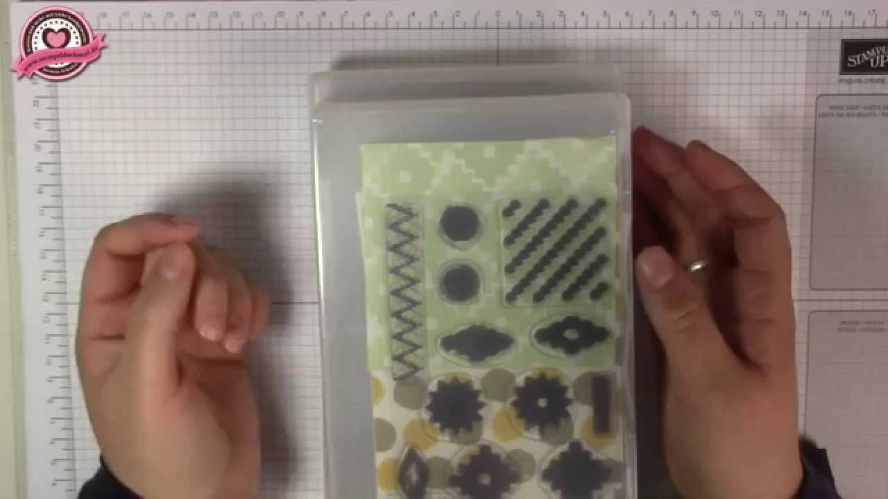 Tutorial: Punchboardverpackung und Erkl&auml;rung der neuen Klarsichtstempel von Stampin' Up!