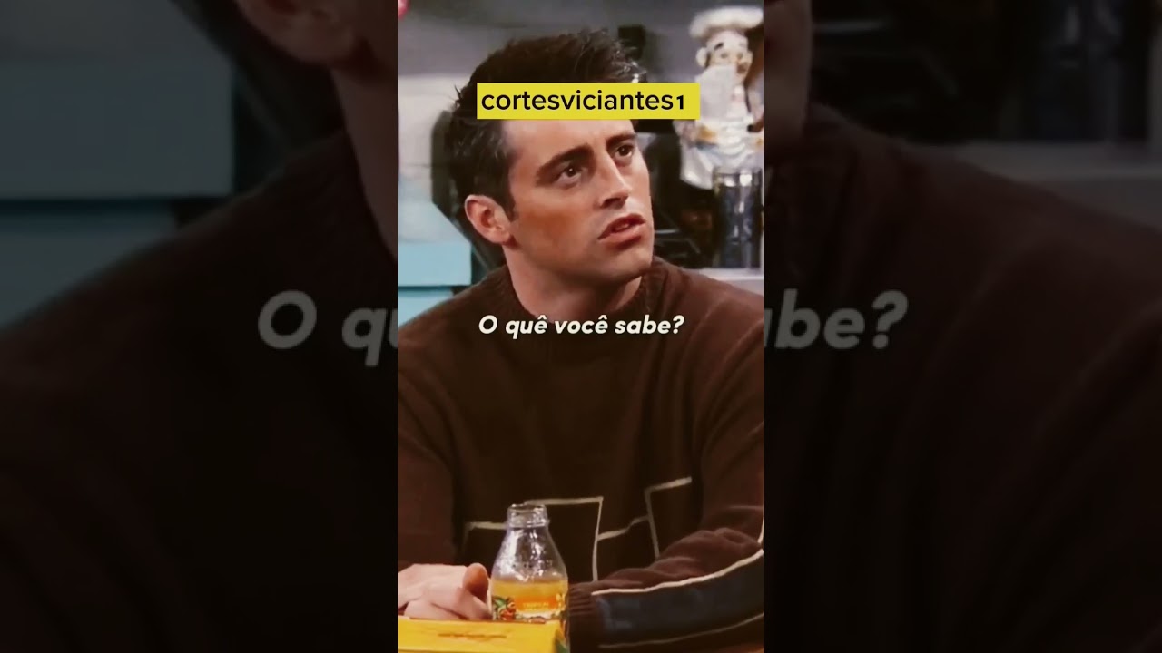 Que Di&aacute;logo interessante #seriefriends #friends #series