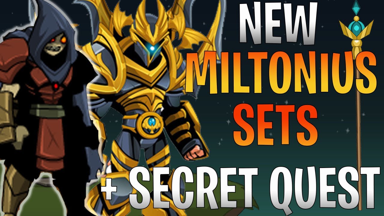 AQW New Miltonius Sets On The Way! | Trying to Complete The Nostalgia Quest Secret!