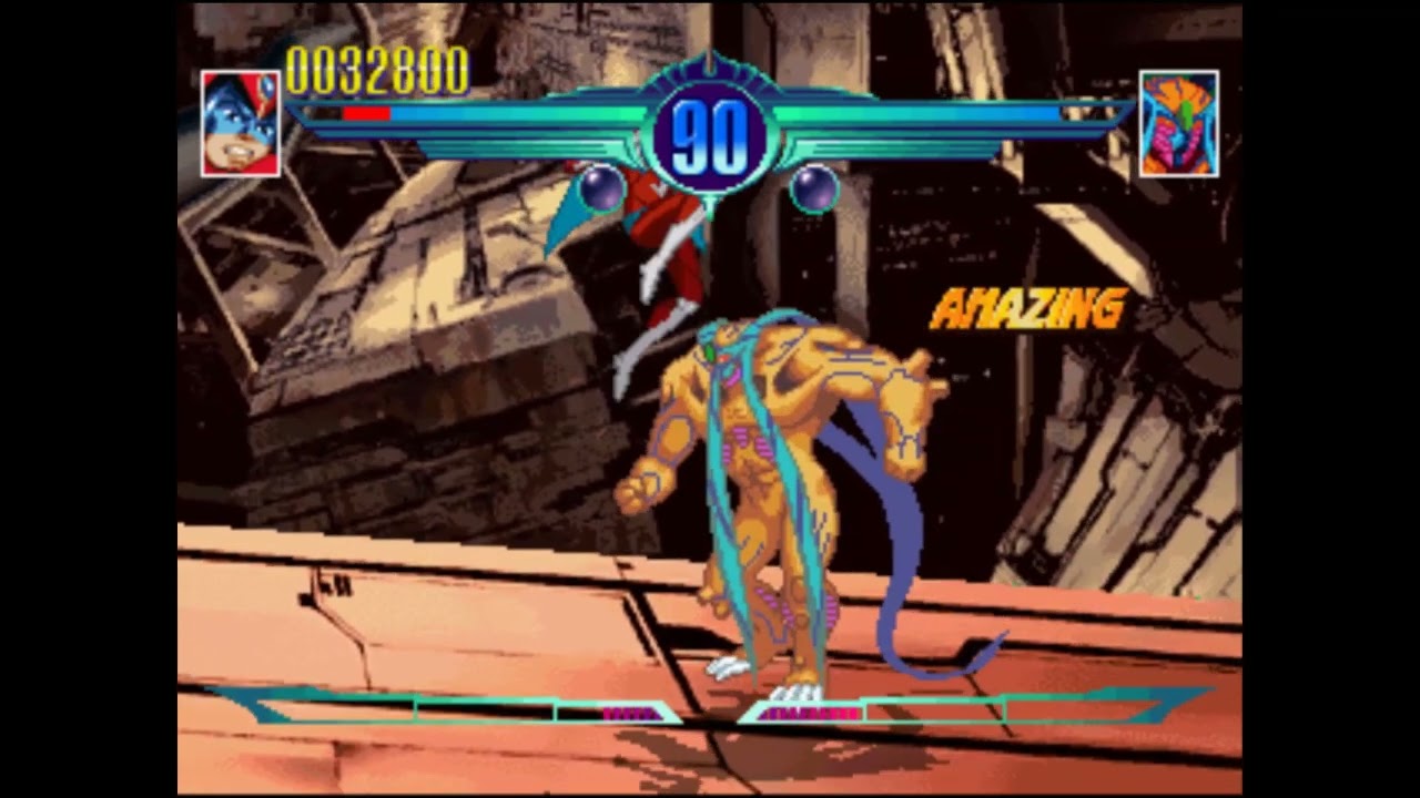 Tatsunoko Fight [タツノコファイト] (PSX) | Hurricane Polymar [破裏拳ポリマー]