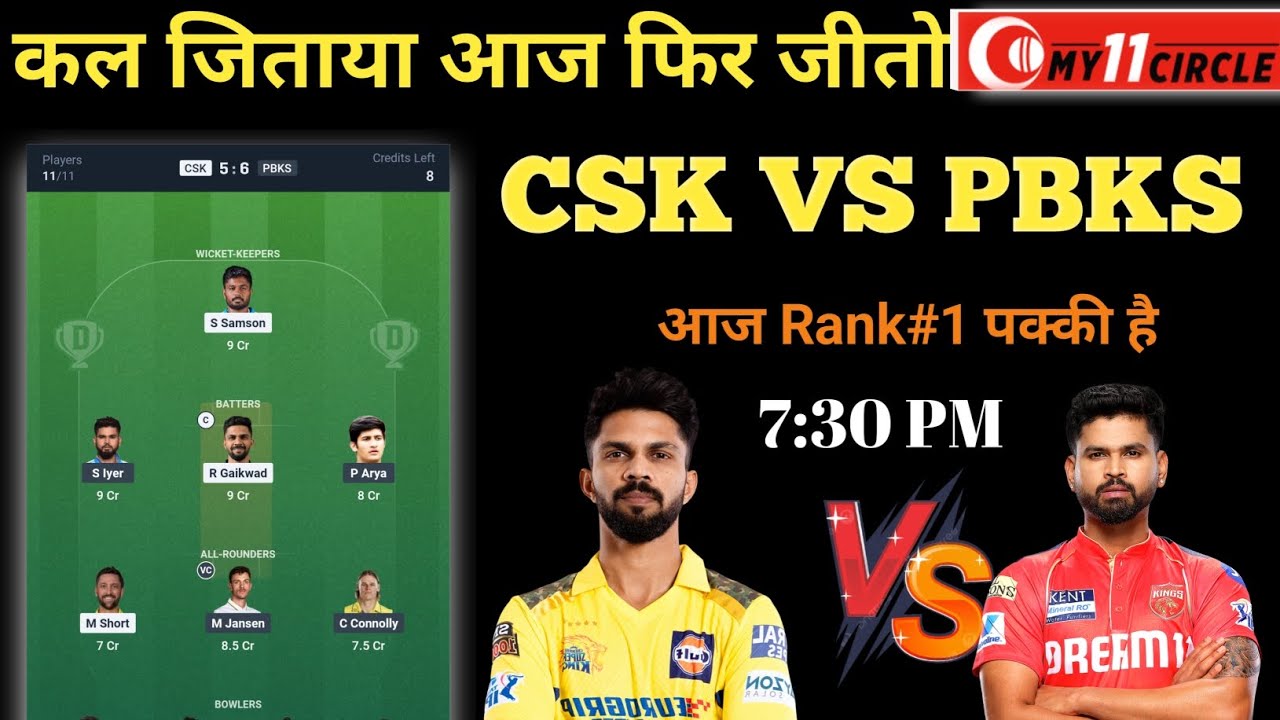 my11 circle team today | my11 circle me team kese banaye | my11 circle today team 
