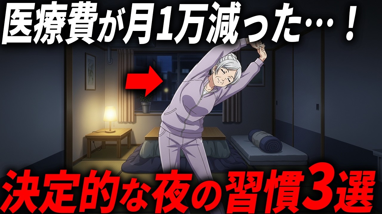 【健康も手に入る】体もお金も最高の状態にもっていく素晴らしい夜の習慣3選