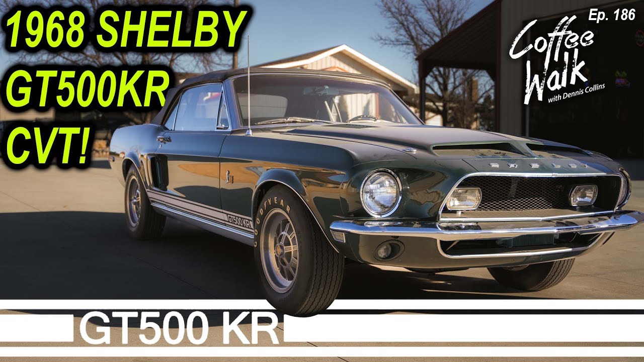 РЕДКАЯ НАХОДКА: Mustang Shelby GT500KR 1968 года!!