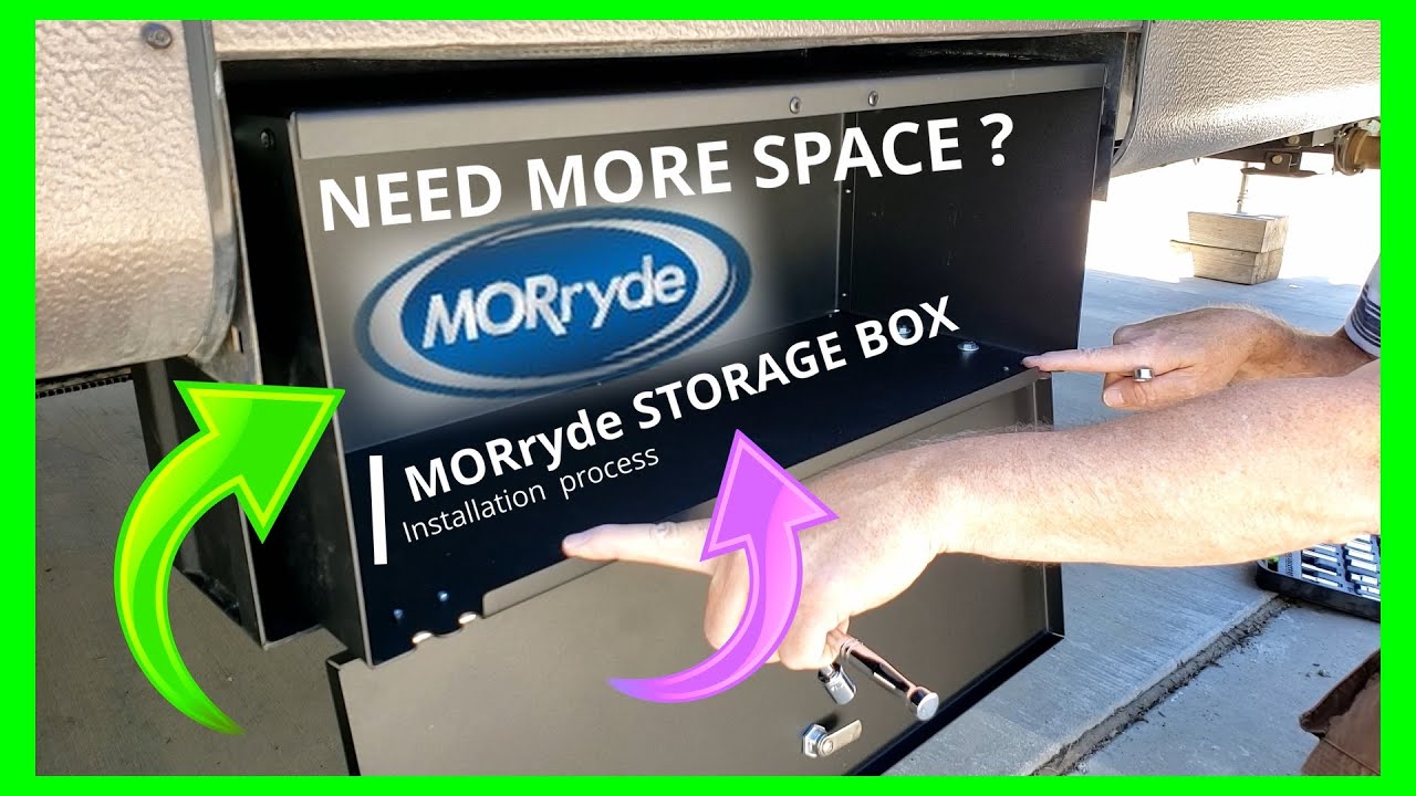 MORryde storage box installation| TheRVAddict