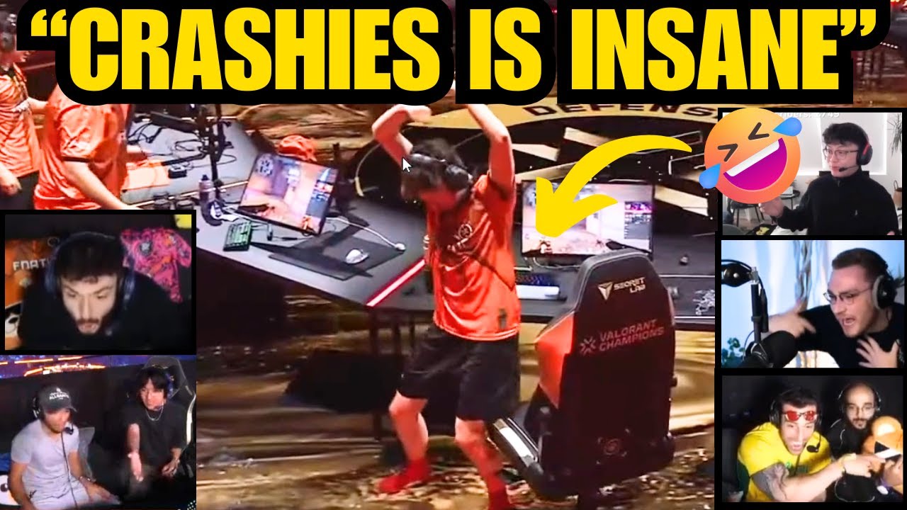 VALORANT Streamers React To FNC CRASHIES Insane 3k CLUTCH Against DRX In VCT Champions Lower Final