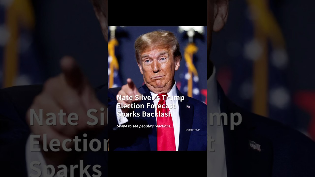 🇺🇸Nate Silver&rsquo;s Trump Election Forecast Sparks Backlash