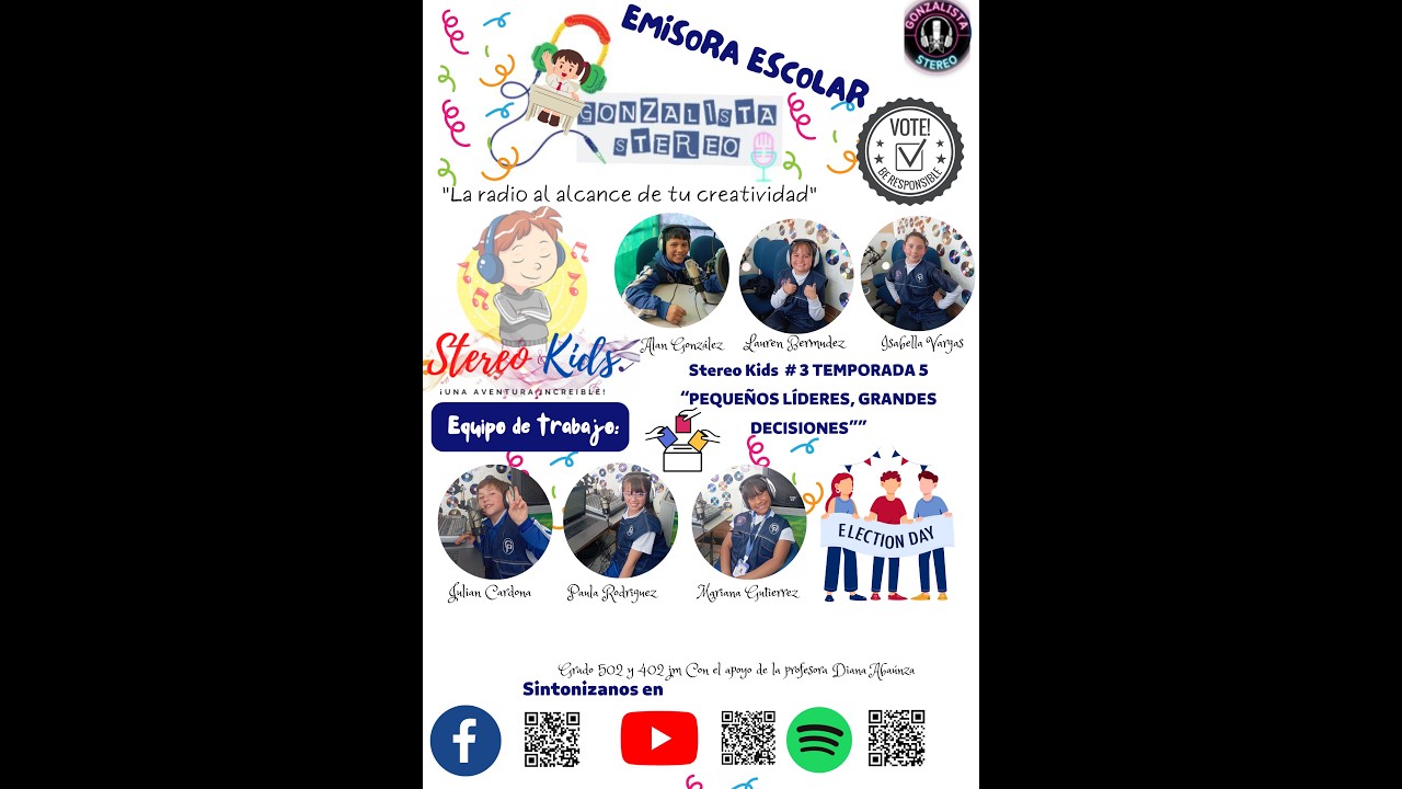 STEREO KIDS # 3 TEMPORADA 5 “PEQUEÑOS LÍDERES, GRANDES DECISIONES”