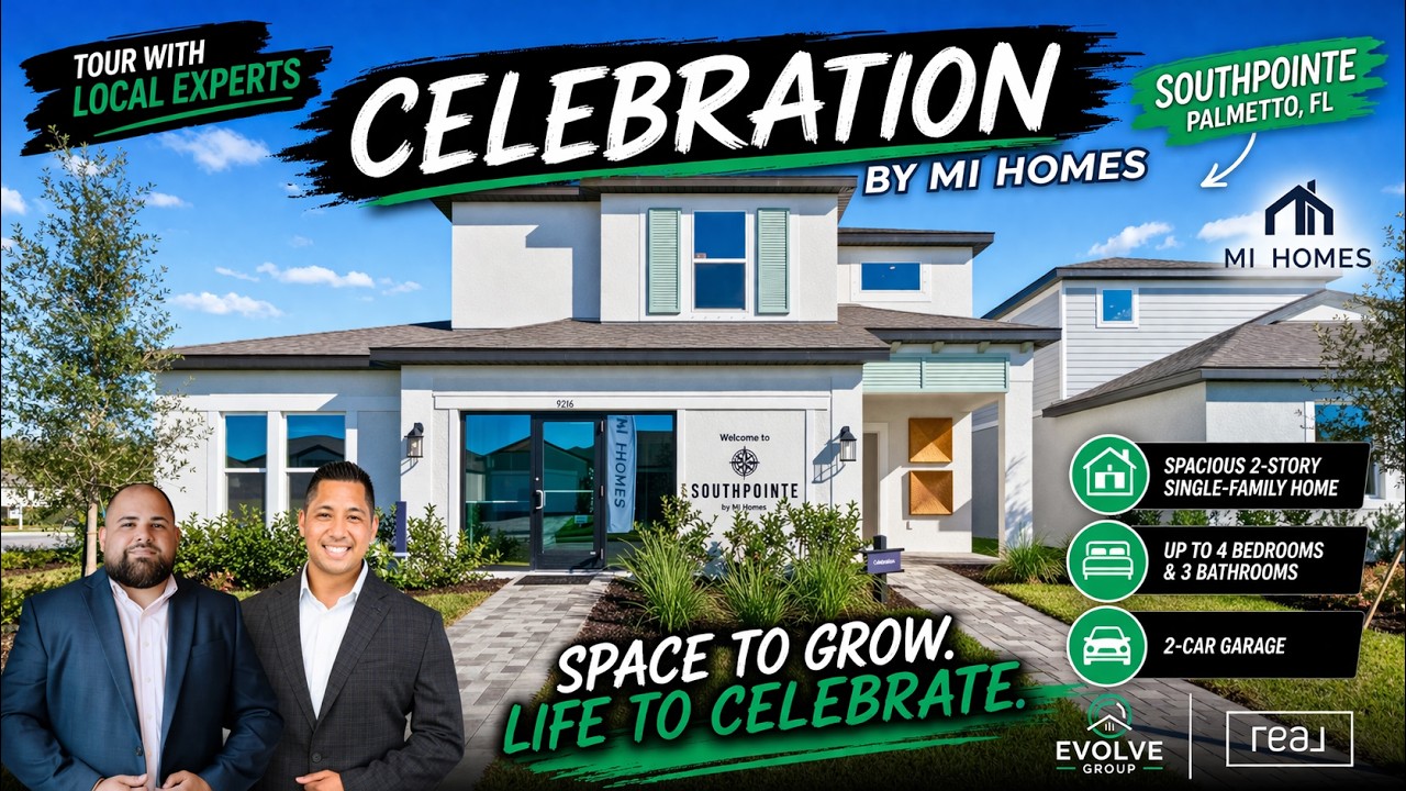 The Celebration Model Home at Southpoint - Full Tour