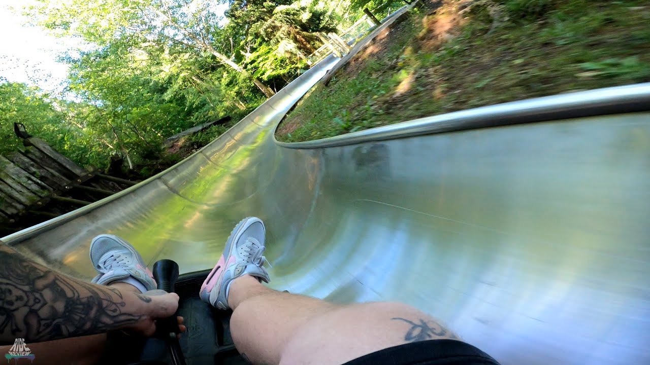 Rotsteigflitzer - POV - Kurpfalz Park - Wiegand - Wannen Rodelbahn / Sommerrodelbahn