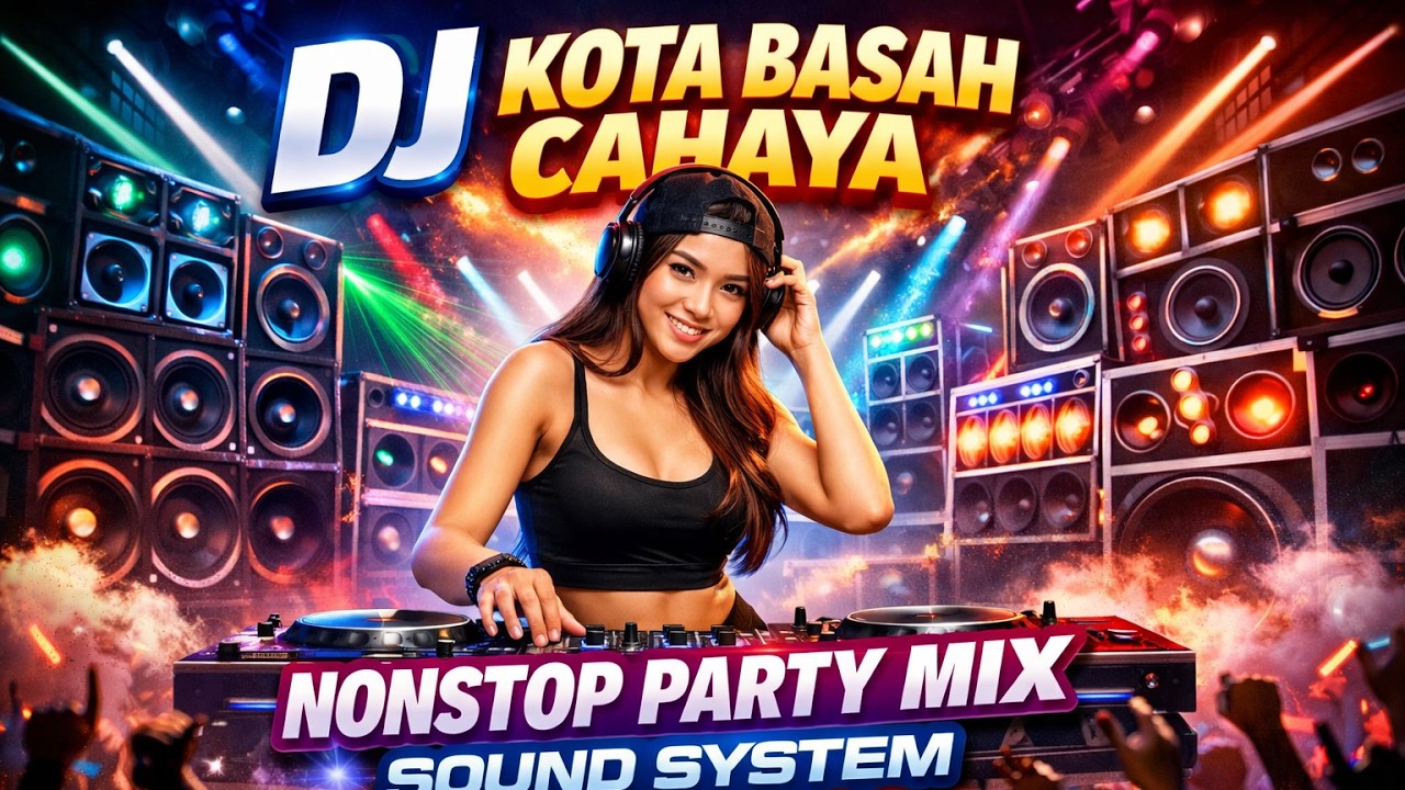 DJ KOTA BASAH CAHAYA NONSTOP PARTY MIX SOUND SYSTEM SUPER BASS