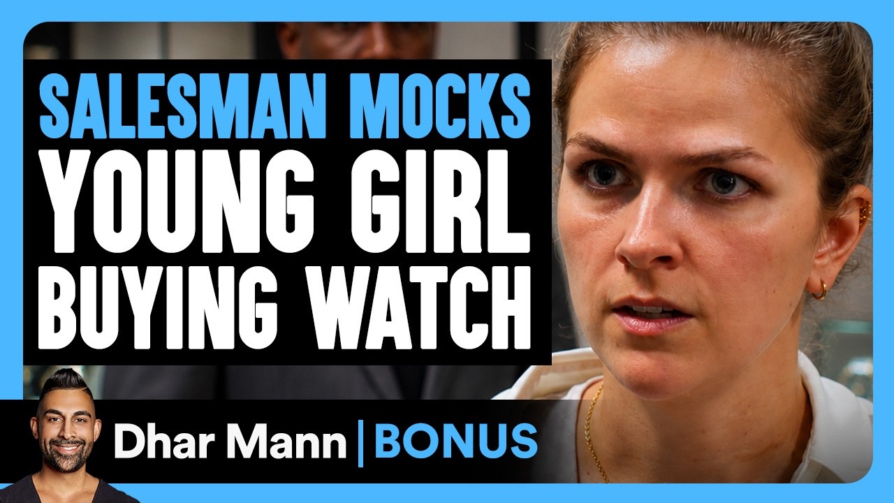 Salesman MOCKS Young Girl Buying Watch | Dhar Mann Bonus!