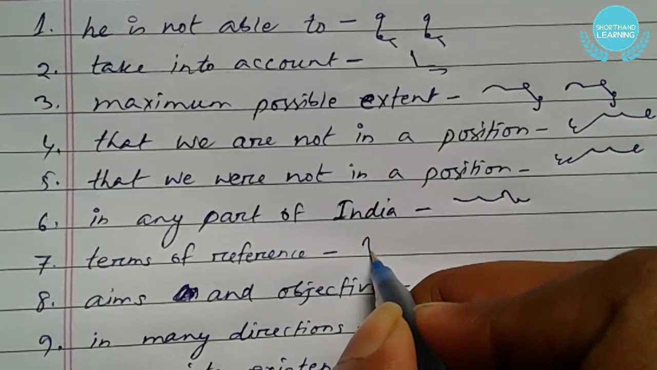 Collected Strokes from Kailash Chandra Dictation | Part 5