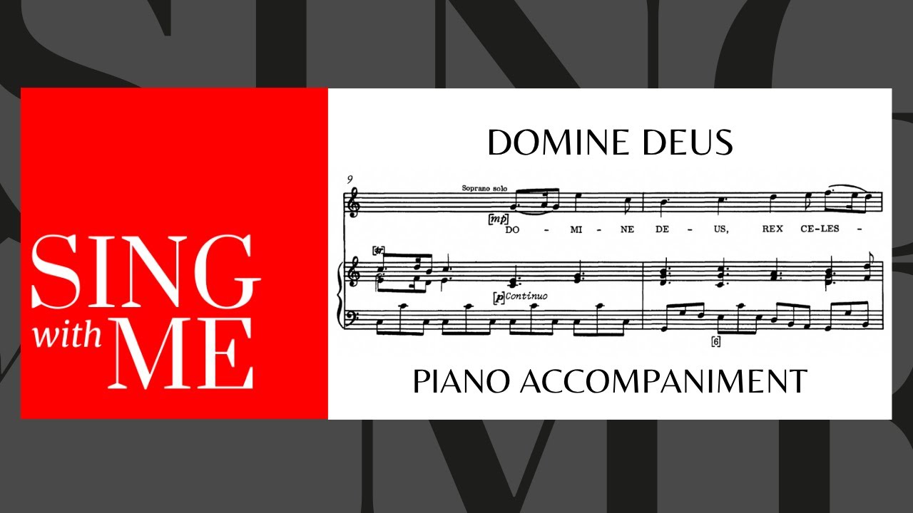 Domine Deus - Accompaniment - Vivaldi