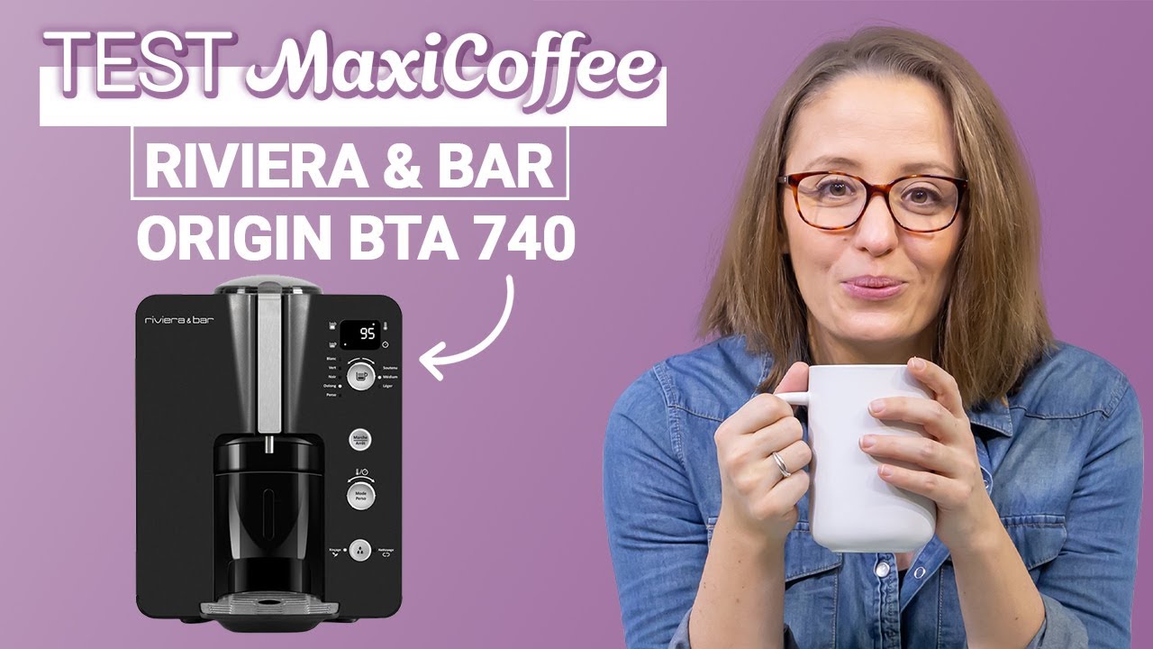 RIVIERA & BAR ORIGIN BTA 740 | Bouilloire & Théière automatique | Le Test MaxiCoffee