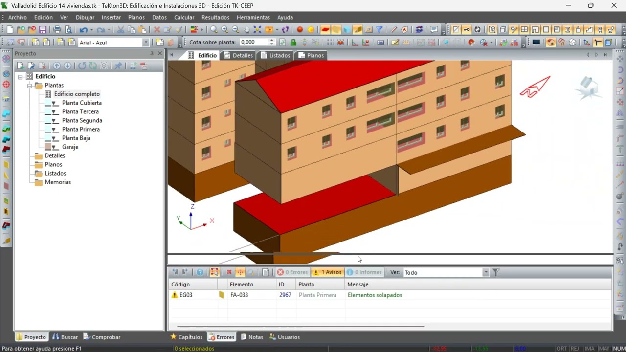 TEKTON3D TK-CEEP. Herramienta Buscar imprecisiones geométricas