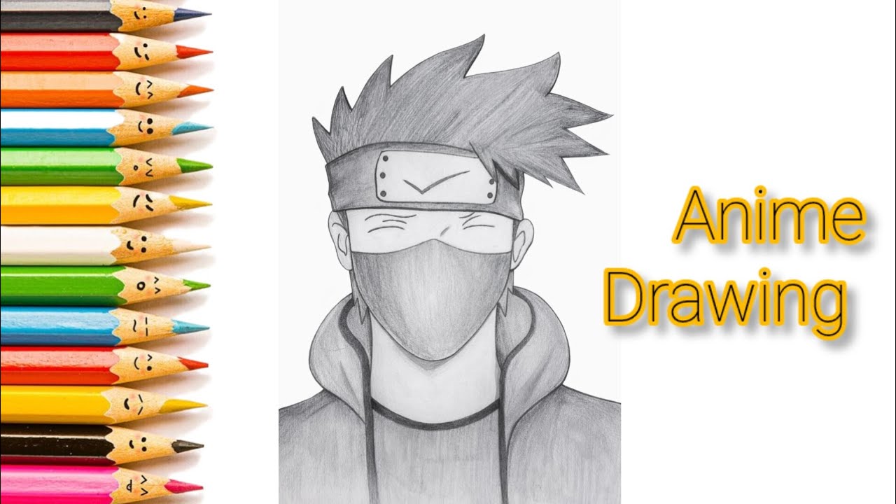 Kakashi drawing│how to draw kakashi Hatake full body #kakashi Hatake video 