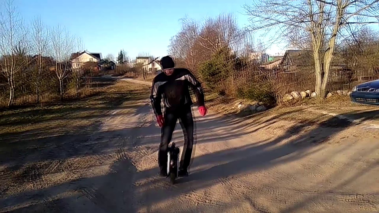 Обзор-тест моноколеса inmotion V10F. Колесо супер, надо брать...