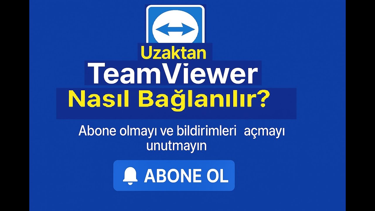 🖥️ TeamViewer Nedir? 🎯 Bilgisayarınıza Uzaktan Nasıl Bağlanılır? (Saniyeler İçinde Kontrol Et!)🔧