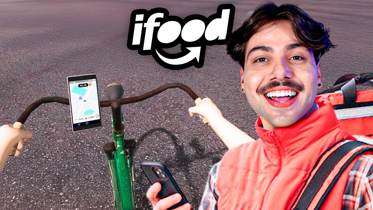 A vida de um entregador de Delivery&hellip; (Food Delivery Simulator)