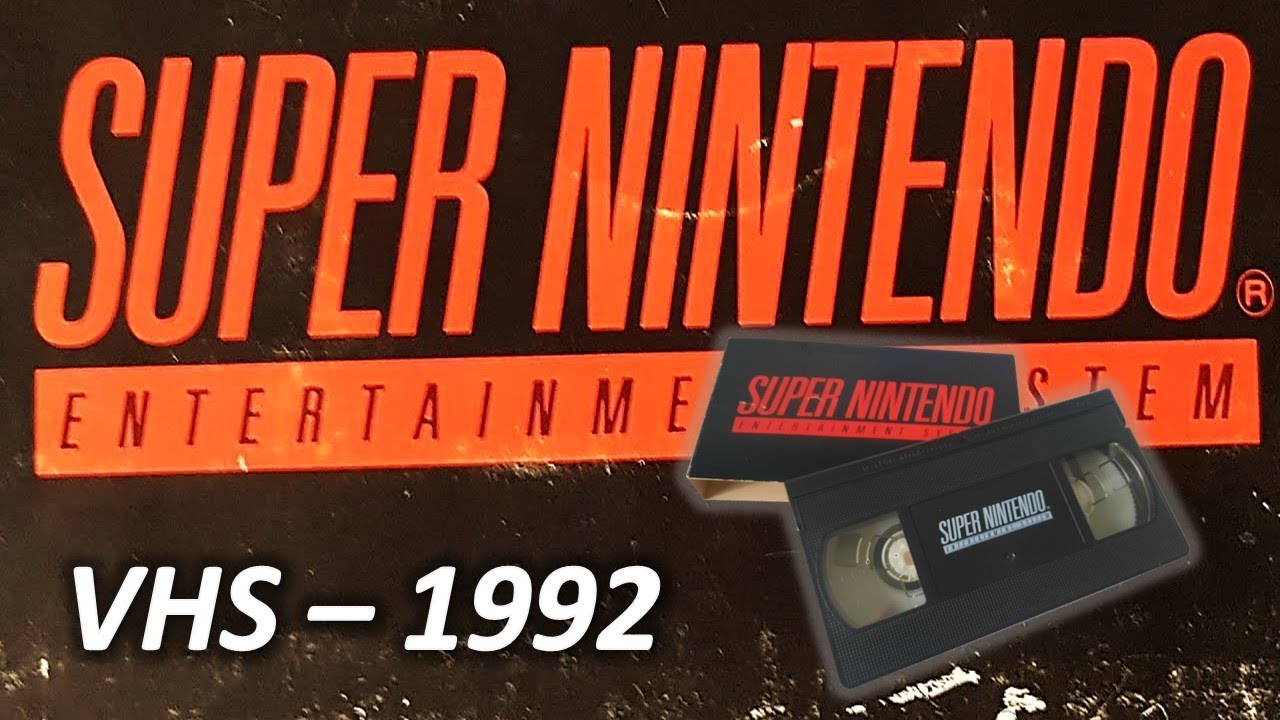 СУПЕР НИНТЕНДО VHS - 1992