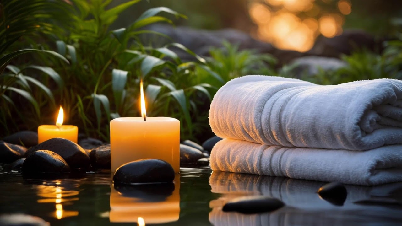 Instant Stress Relief 🌼 Relaxing Spa Music for Anxiety & Insomnia, Healing Calm Piano #3