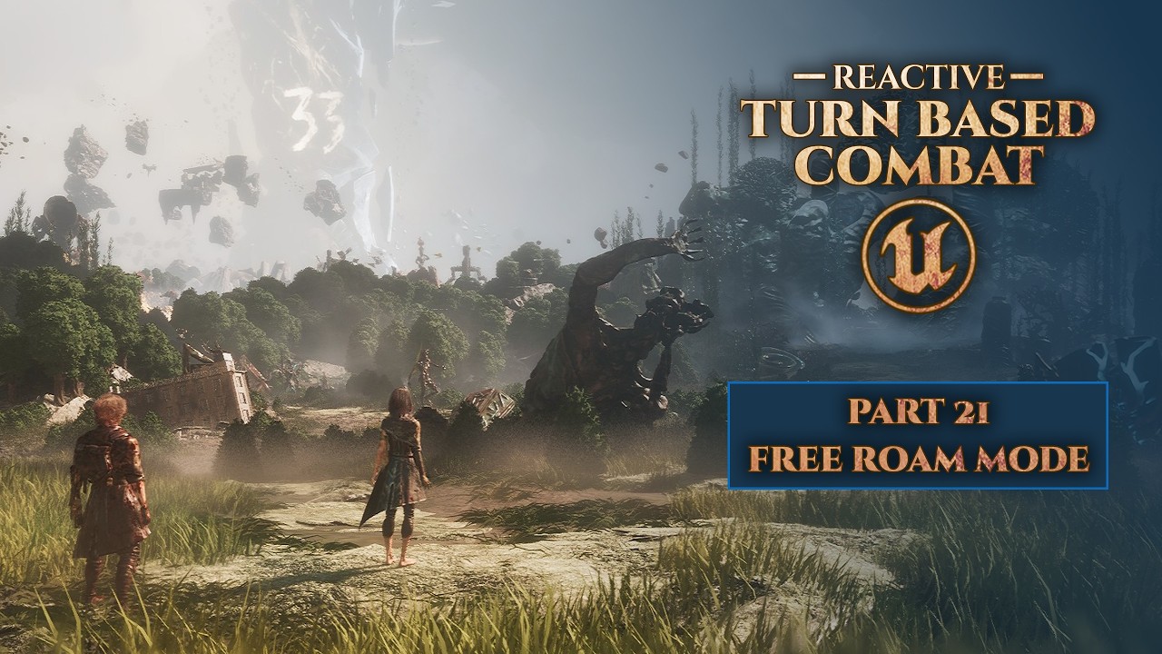 Free Roam Mode - Unreal Engine Reactive Turn Based Combat #21