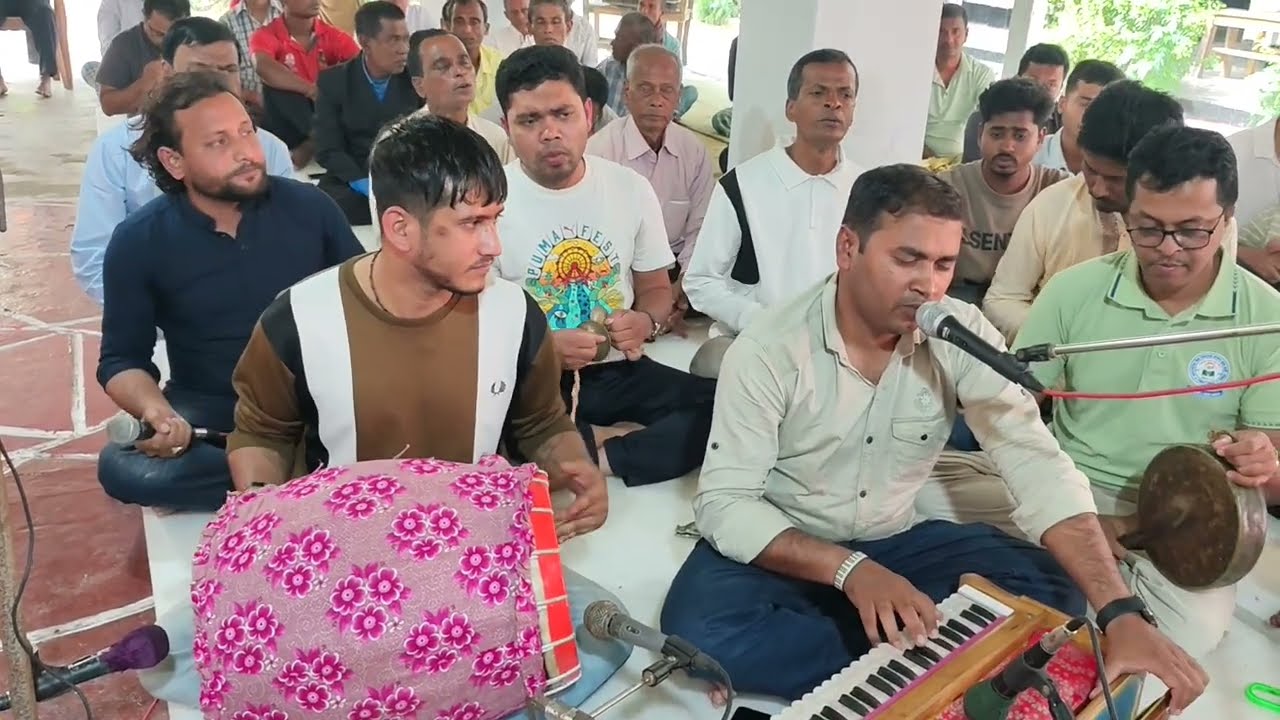 গীতা ভারতী মিশনের ৮০ তম বার্ষিক উৎসবের ৩য় দিনের দুপুরের কীর্তন