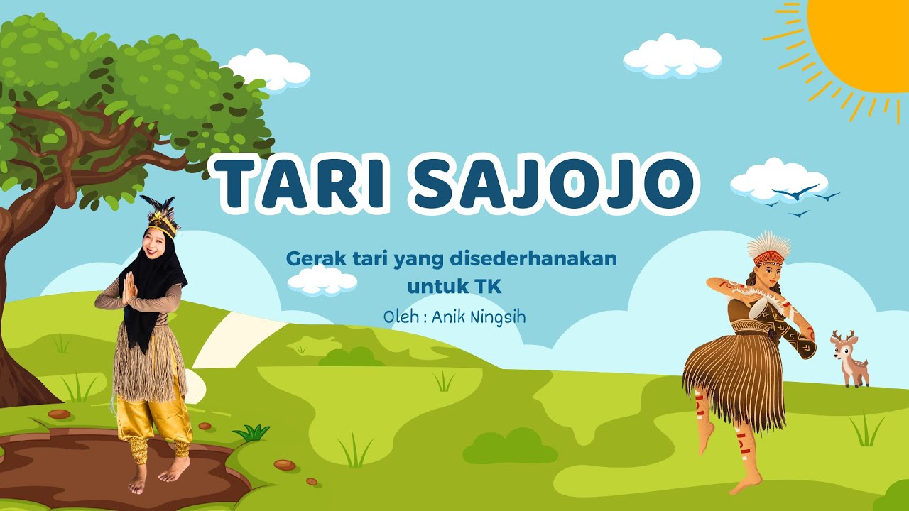Tari sajojo untuk TK #tarianaktk