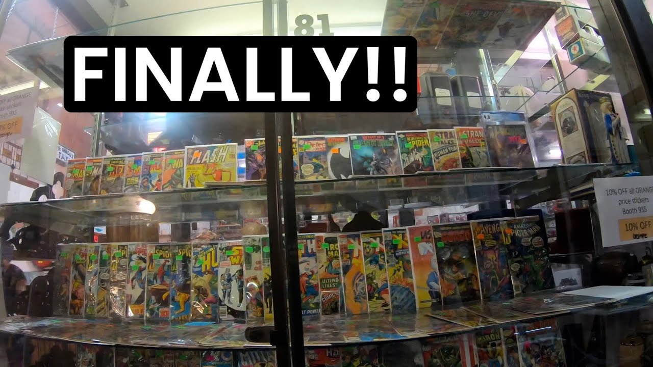 Я нашёл ключевые комиксы в антикварном магазине / 5 Comic Shop Vlog
