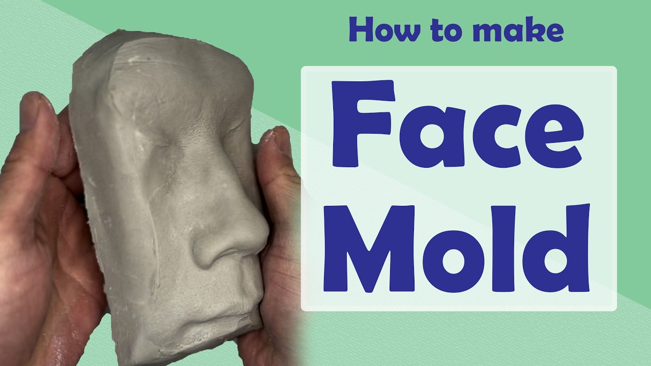 How to make Face Mold from Lifecast | Special Effects Makeup & Prosthetic 
