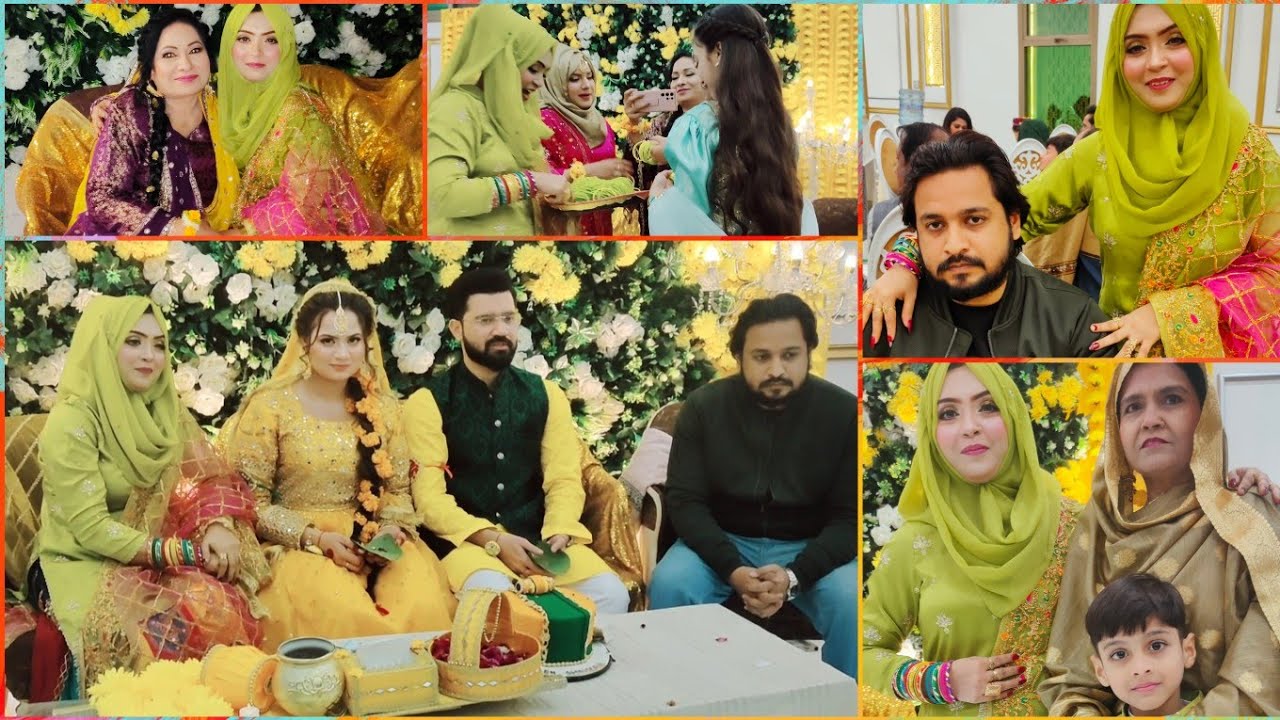 Rasam e Mayon or mehandii ka function , entry se Ghar wapsi tk ka full vlog Muatter Mohsin