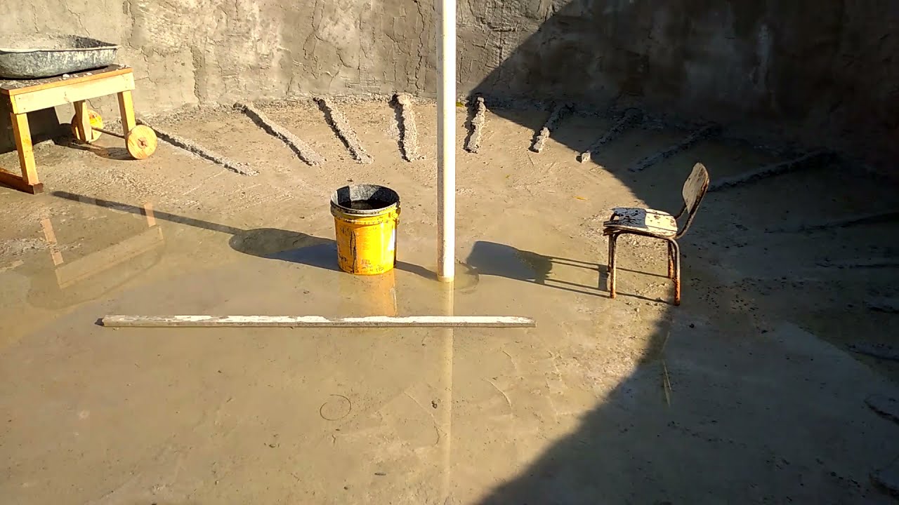 Tanque ferro cimento parte 3