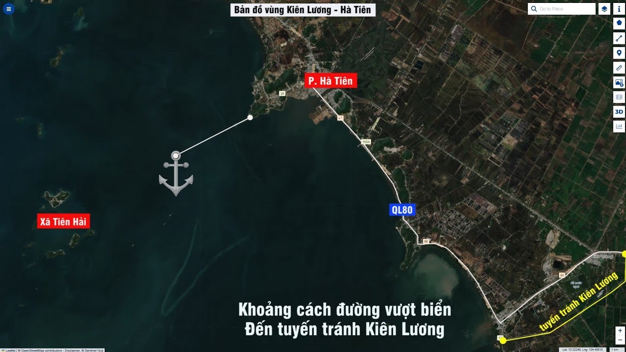 Tuyến tránh Kiên Lương sắp thông suốt, có gói thầu hoàn thành tiến độ 99%
