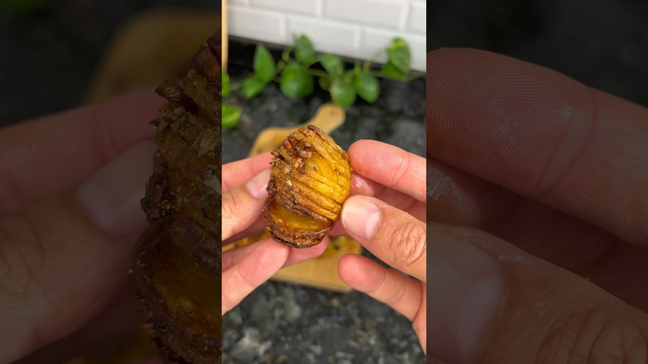 Batata hasselback