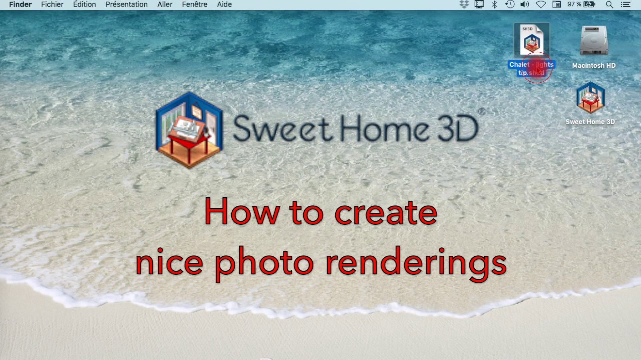 Create High-Quality Photo Renderings in Sweet Home 3D